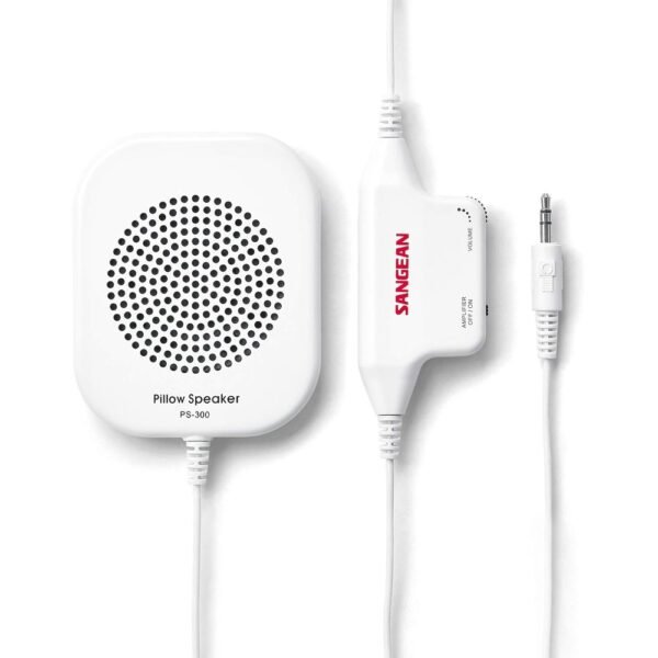 Sangean PS-300 Pillow Speaker with In-line Volume Control and Amplifier - Image 2
